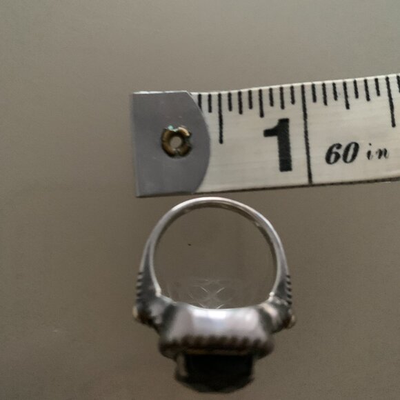 BNWT EFFY 18K Yellow Gold and Sterling Silver Onyx Ring Box Set - Picture 13 of 13